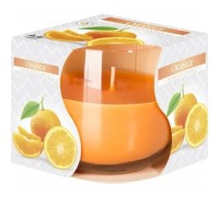 Ароматична свічка в скляному стакані Bispol Апельсин (SN 71-63) Ароматична свічка в скляному стакані Bispol Апельсин (SN 71-63)