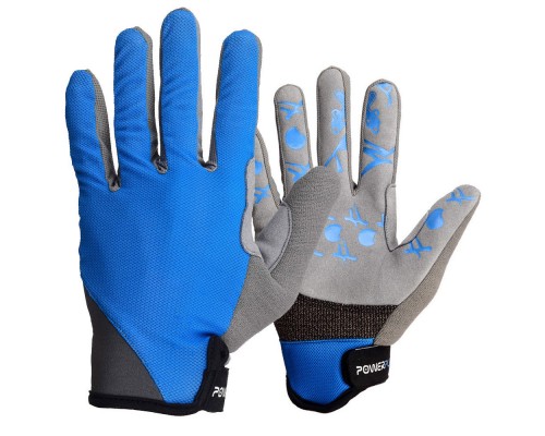 Велорукавички PowerPlay 6566 Сині L