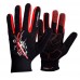 Рукавички для бігу PowerPlay 6607 Чорно-Червоні M