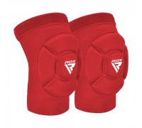 Наколінники спортивні RDX HOSIERY KNEE FOAM K5 RED/WHITE-L (пара)