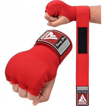 Бинти-рукавиці RDX IS2 Inner Straps Red M Бинти-рукавиці RDX IS2 Inner Straps Red M