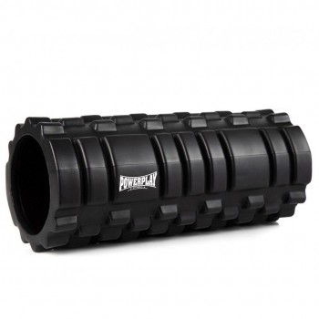 Масажний ролик (роллер) PowerPlay 4025 Massage Roller Чорний (33x14см.) Масажний ролик (роллер) PowerPlay 4025 Massage Roller Чорний (33x14см.)