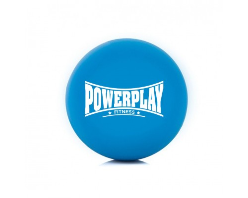 Масажний силіконовий м'яч PowerPlay PP-4354 Silicone Lacrosse Ball (6.3см.) Синій