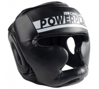 Боксерський шолом тренувальний PowerPlay 3048 Чорно-Білий XL