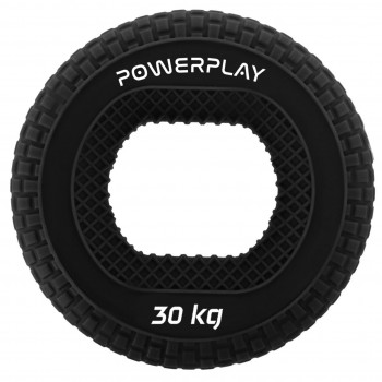 Еспандер кистьовий силіконовий PowerPlay PP-4333 Hand Grip Hard 30 кг. Чорний Еспандер кистьовий силіконовий PowerPlay PP-4333 Hand Grip Hard 30 кг. Чорний