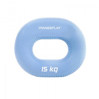 Еспандер кистьовий силіконовий PowerPlay PP-4336 Hand Grip Light 15 кг. Блакитний