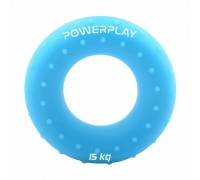Еспандер кистьовий силіконовий PowerPlay PP-4338 Hand Grip Light 15 кг. Блакитний