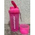 Шейкер спортивний SmartShake Slim 500ml Neon Pink