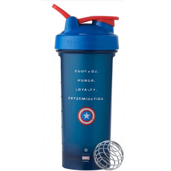 Шейкер спортивний BlenderBottle Classic Loop PRO 28oz/820ml Marvel Capitan Amerika (600557)