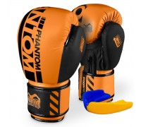 Боксерські рукавиці Phantom APEX Neon Orange 14 унцій (капа в подарунок) Боксерські рукавиці Phantom APEX Neon Orange 14 унцій (капа в подарунок)