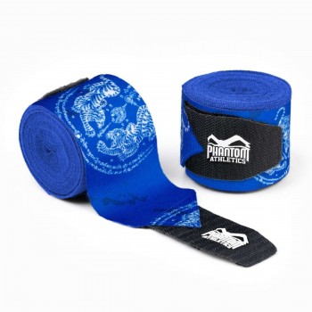 Бинти для боксу Phantom Muay Thai Blue 400cm. (4м.) Бинти для боксу Phantom Muay Thai Blue 400cm. (4м.)