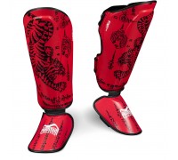 Захист гомілки та стопи Phantom Muay Thai Red L/XL