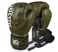 Боксерські рукавиці Phantom Muay Thai Army 12 унцій (Бинти 4м. в подарунок) Боксерські рукавиці Phantom Muay Thai Army 12 унцій (Бинти 4м. в подарунок)