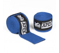 Бинти для боксу Phantom APEX Blue 400cm. (4м.) Бинти для боксу Phantom APEX Blue 400cm. (4м.)