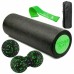 Набір для масажу та йоги PowerPlay PP_4095 EPP (Ролик 45*15 + 2-ва мячі) Green + резика 5.5 кг.