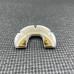 Капа OPRO Gold Braces під брекети доросла (вік 11+) White/Gold (art.102506004)