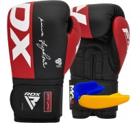 Боксерські рукавиці RDX REX F4 RED/BLACK-16 унцій (капа в комплекті) Боксерські рукавиці RDX REX F4 RED/BLACK-16 унцій (капа в комплекті)