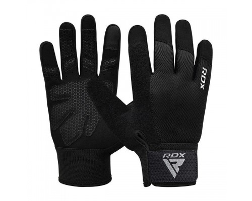 Рукавички для фітнесу RDX W1 Full Finger Plus Black S