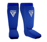 Захист гомілки та стопи RDX Shin Instep Foam Blue/White L