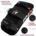 Пади для тайського боксу RDX T1 Curved Thai Kick Pad Black  (1 шт.)
