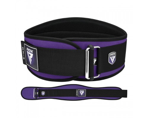 Пояс для важкої атлетики RDX RX3 EVA Curve неопреновий PURPLE-S