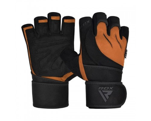 Рукавички для фітнесу RDX MICRO TAN/BLACK PLUS-L