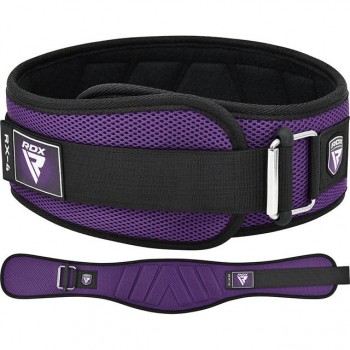 Пояс для важкої атлетики RDX RX4 EVA Curve неопреновий PURPLE XS