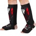 Захист для гомілок та стоп RDX NEOPRENE SHIN INSTEP IMMAF-1-RED-L