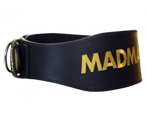 Пояс для важкої атлетики MadMax MFB-999 Restless & Wild Black XL