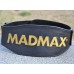 Пояс для важкої атлетики MadMax MFB-999 Restless & Wild Black XL