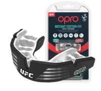 Капа OPRO Instant Custom-Fit UFC доросла (вік 11+)  Silver/Black (art.102529002)