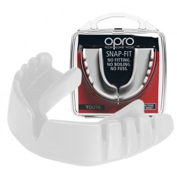 Капа OPRO Snap-Fit White (art.002139010)