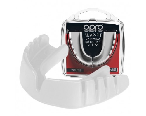 Капа OPRO Snap-Fit White (art.002139010)