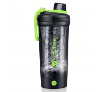 Шейкер спортивний електричний VOLTRX Gallium 600 мл. Tritan Avocado