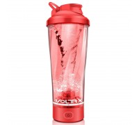 Шейкер спортивний електричний VOLTRX VortexBoost 600 мл. Tritan Red