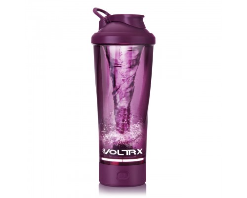 Шейкер спортивний електричний VOLTRX VortexBoost 600 мл. Tritan Purple