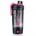 Шейкер спортивний електричний VOLTRX Gallium 600 мл. Tritan Pink