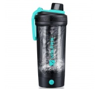 Шейкер спортивний електричний VOLTRX Gallium 600 мл. Tritan Green mint
