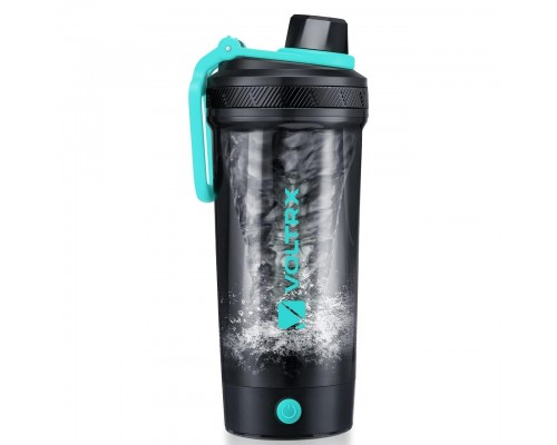 Шейкер спортивний електричний VOLTRX Gallium 600 мл. Tritan Green mint
