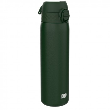 Пляшка для води металева вакуумна ION8 500 мл. Vacuum Insulated, Dark Green