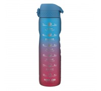 Пляшка для води ION8 1000 мл. BPA Free, Times To Drink, (ЕКО пляшка) BPA Free, Blue & Pink Пляшка для води ION8 1000 мл. BPA Free, Times To Drink, (ЕКО пляшка) BPA Free, Blue & Pink