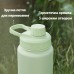 Пляшка для води металева з подвійною вакуумною ізоляцією Bohtal Insulated Bottle 960 ml/32 oz Black Batman