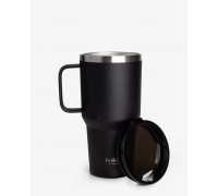 Термостакан (ізольована чашка) Bohtal з ручкою з нержавіючої сталі Tumbler Black 900 ml Термостакан (ізольована чашка) Bohtal з ручкою з нержавіючої сталі Tumbler Black 900 ml