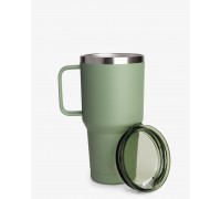 Термостакан (ізольована чашка) Bohtal з ручкою з нержавіючої сталі Tumbler Green 900 ml Термостакан (ізольована чашка) Bohtal з ручкою з нержавіючої сталі Tumbler Green 900 ml