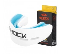 Капа Shock Doctor Nano Double доросла, на верхні та нижні зуби (вік 11+.) White (art. 6702-WH-AD)