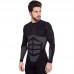 Комплект термобелья для активного спорта мужской Zelart CO-2194-2196 L-XL черный