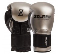 Перчатки боксерские на липучке PU Zelart BO-1384 (размер 10-14oz, цвета в ассортименте)