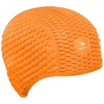 Шапочка для плавания силиконовая на длинные волосы SP-Sport BUBBLE PL-0786 (силикон, цвета в ассортименте)