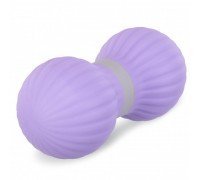 Мяч массажный двойной для МФР и самомассажа Duoball ø6,5см SP-Sport FI-0728 (TPR, размер 14x6,5см, цвета в ассортименте)