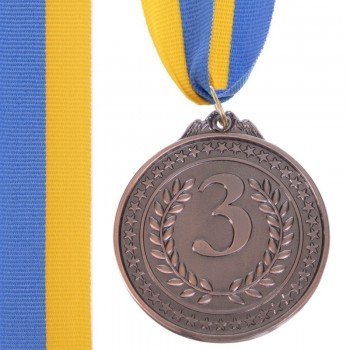 Медаль спортивная с лентой SP-Sport CELEBRITY ø6,5см C-3168  (металл, ø6,5 см, 20g, 1-золото, 2-серебро, 3-бронза)